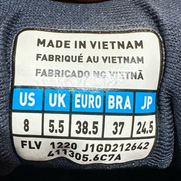 Mizuno Womens Wave Horizon 5 Running Shoe Size 8 - blue and purple color - Picture 4 of 8